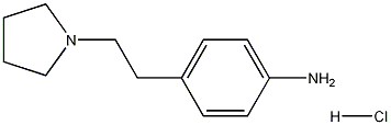 4-(2-(Pyrrolidin-1-yl)ethyl)aniline hydrochloride CAS#: 1135228-86-2