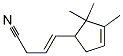 4-(2,2,3-Trimethyl-3-cyclopenten-1-yl)-3-butenenitrile CAS#: 71042-96-1