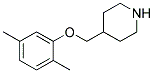 4-[(2,5-DIMETHYLPHENOXY)METHYL]PIPERIDINE CAS#: 70260-92-3