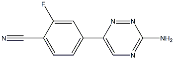 4-(3-AMINO-1,2,4-TRIAZIN-6-YL)-2-FLUOROBENZONITRILE CAS#: 1197377-47-1