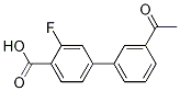 4-(3-Acetylphenyl)-2-fluorobenzoic acid CAS#: 1261906-36-8