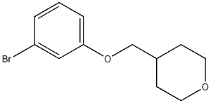 4-((3-Bromophenoxy)methyl)tetrahydro-2H-pyran CAS#: 1251337-10-6