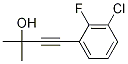 4-(3-Chloro-2-fluorophenyl)-2-methylbut-3-yn-2-ol CAS#: 1187385-72-3