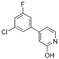 4-(3-Chloro-5-fluorophenyl)-2-hydroxypyridine CAS#: 1261938-64-0