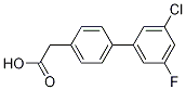 4-(3-Chloro-5-fluorophenyl)phenylacetic acid CAS#: 1334499-97-6