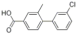 4-(3-Chlorophenyl)-3-Methylbenzoic acid CAS#: 1261928-83-9