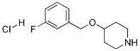 4-[(3-Fluorobenzyl)oxy]piperidine hydrochloride CAS#: 1185298-16-1