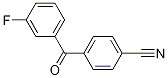 4-[(3-Fluorophenyl)carbonyl]benzonitrile CAS#: 1365271-67-5