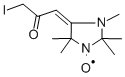 4-(3-IODO-2-OXOPROPYLIDENE)-2,2,3,5,5-PENTAMETHYL-IMIDAZOLIDINE-1-OXYL, FREE RADICAL CAS#: 70723-34-1