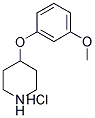4-(3-METHOXYPHENOXY)PIPERIDINE HYDROCHLORIDE CAS#: 1166820-47-8