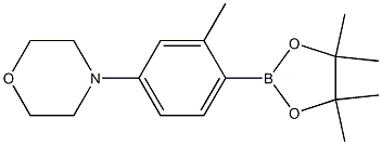 4-(3-Methyl-4-(4,4,5,5-tetramethyl-1,3,2-dioxaborolan-2-yl)phenyl)morpholine CAS#: 1366131-54-5