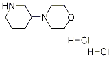 4-(3-Piperidinyl)morpholine dihydrochloride CAS#: 1124199-56-9