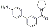 4-{3-[(Pyrrolidin-1-yl)carbonyl]phenyl}aniline CAS#: 1335041-66-1