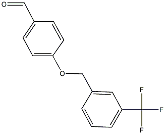4-{[3-(TRIFLUOROMETHYL)BENZYL]OXY}BENZALDEHYDE CAS#: 70627-18-8
