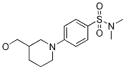 4-(3-(hydroxyMethyl)piperidin-1-yl)-N,N-diMethylbenzenesulfonaMide, 98+% C14H22N2O3S, 分子量 298.40 CAS#: 1185307-41-8