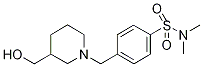 4-((3-(hydroxyMethyl)piperidin-1-yl)Methyl)-N,N-diMethylbenzenesulfonaMide, 98+% C15H24N2O3S, 分子量 312.43 CAS#: 1185307-93-0