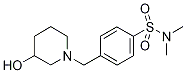 4-((3-hydroxypiperidin-1-yl)Methyl)-N,N-diMethylbenzenesulfonaMide, 98+% C14H22N2O3S, 分子量 298.40 CAS#: 1185320-06-2