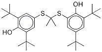 4-[(3,5-Di-tert-butyl-2-hydroxyphenylthio)isopropylidenethio]-2,6-di-tert-butylphenol CAS#: 1391054-68-4