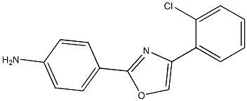 4-[4-(2-Chloro-phenyl)-oxazol-2-yl]-phenylamine CAS#: 1211594-43-2