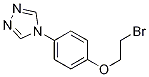 4-(4-(2-bromoethoxy)phenyl)-4H-1,2,4-triazole CAS#: 1223748-48-8