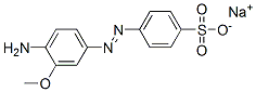 4-[(4-Amino-3-methoxyphenyl)azo]benzenesulfonic acid sodium salt CAS#: 71850-82-3