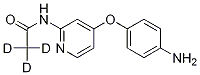 [4-(4-Aminophenoxy)(2-pyridyl)]-N-(methyl-d3)carboxamide CAS#: 1189975-18-5