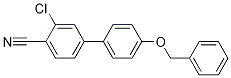 4-[4-(Benzyloxy)phenyl]-2-chlorobenzonitrile CAS#: 1355247-14-1