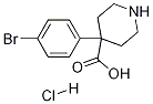 4-(4-BroMophenyl)piperidin-4-carboxylic acid HCl CAS#: 1241725-63-2