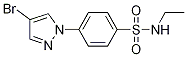 4-(4-Bromo-1H-pyrazol-1-yl)-N-ethylbenzenesulfonamide CAS#: 1187385-77-8