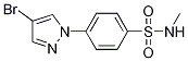 4-(4-Bromo-1H-pyrazol-1-yl)-N-methylbenzenesulfonamide CAS#: 1187385-99-4