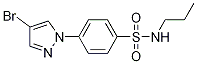 4-(4-Bromo-1H-pyrazol-1-yl)-N-propylbenzenesulfonamide CAS#: 1199773-15-3