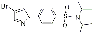 4-(4-Bromo-1H-pyrazol-1-yl)-N,N-diisopropylbenzenesulfonamide CAS#: 1187386-27-1