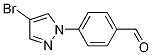 4-(4-Bromo-1H-pyrazol-1-yl)benzaldehyde, 95% CAS#: 1174064-63-1
