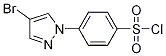 4-(4-Bromo-1H-pyrazol-1-yl)benzenesulfonyl chloride, 97% CAS#: 1174064-62-0