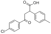 4-(4-CHLOROPHENYL)-2-(4-METHYLPHENYL)-4-OXOBUTANOIC ACID CAS#: 70596-90-6