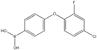4-(4-Chloro-2-fluorophenoxy)phenylboronic acid CAS#: 1256358-57-2