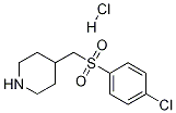 4-(4-Chloro-benzenesulfonylMethyl)-piperidine hydrochloride CAS#: 1289387-34-3
