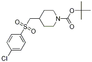 4-(4-Chloro-benzenesulfonylmethyl)-piperidine-1-carboxylic acid tert-butyl ester CAS#: 1289388-56-2