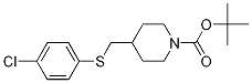 4-(4-Chloro-phenylsulfanylmethyl)-piperidine-1-carboxylic acid tert-butyl ester CAS#: 1289387-54-7