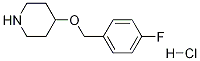 4-[(4-Fluorobenzyl)oxy]piperidine hydrochloride CAS#: 1185107-71-4