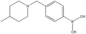 4-((4-Methylpiperidin-1-yl)Methyl)phenylboronic acid CAS#: 1334399-66-4