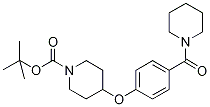 4-[4-(Piperidine-1-carbonyl)-phenoxy]-piperidine-1-carboxylic acid tert-butyl ester, 98+% C22H32N2O4, 分子量 388.51 CAS#: 1146080-53-6