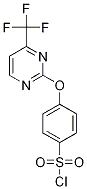 4-{[4-(Trifluoromethyl)pyrimidin-2-yl]oxy}benzenesulfonyl chloride, 97% CAS#: 1160058-86-5