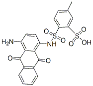 4-[[(4-amino-9,10-dihydro-9,10-dioxo-1-anthryl)amino]sulphonyl]toluene-3-sulphonic acid CAS#: 71411-71-7