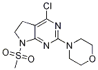 4-(4-chloro-7-(Methylsulfonyl)-6,7-dihydro-5H-pyrrolo[2,3-d]pyriMidin-2-yl)Morpholine CAS#: 1178564-27-6