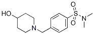 4-((4-hydroxypiperidin-1-yl)Methyl)-N,N-diMethylbenzenesulfonaMide, 98+% C14H22N2O3S, 分子量 298.40 CAS#: 1185318-35-7