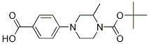 4-{4-[(tert-butoxy)carbonyl]-3-Methylpiperazin-1-yl}benzoic acid CAS#: 1131594-97-2