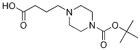 4-(4-(tert-butoxycarbonyl)piperazin-1-yl)butanoic acid CAS#: 1240619-81-1