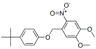 4-[[4-(tert-butyl)phenoxy]methyl]-5-nitroveratrole CAS#: 71302-58-4