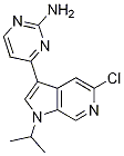 4-(5-Chloro-1-isopropyl-1H-pyrrolo[2,3-c]pyridin-3-yl)pyrimidin-2-amine CAS#: 1221153-82-7